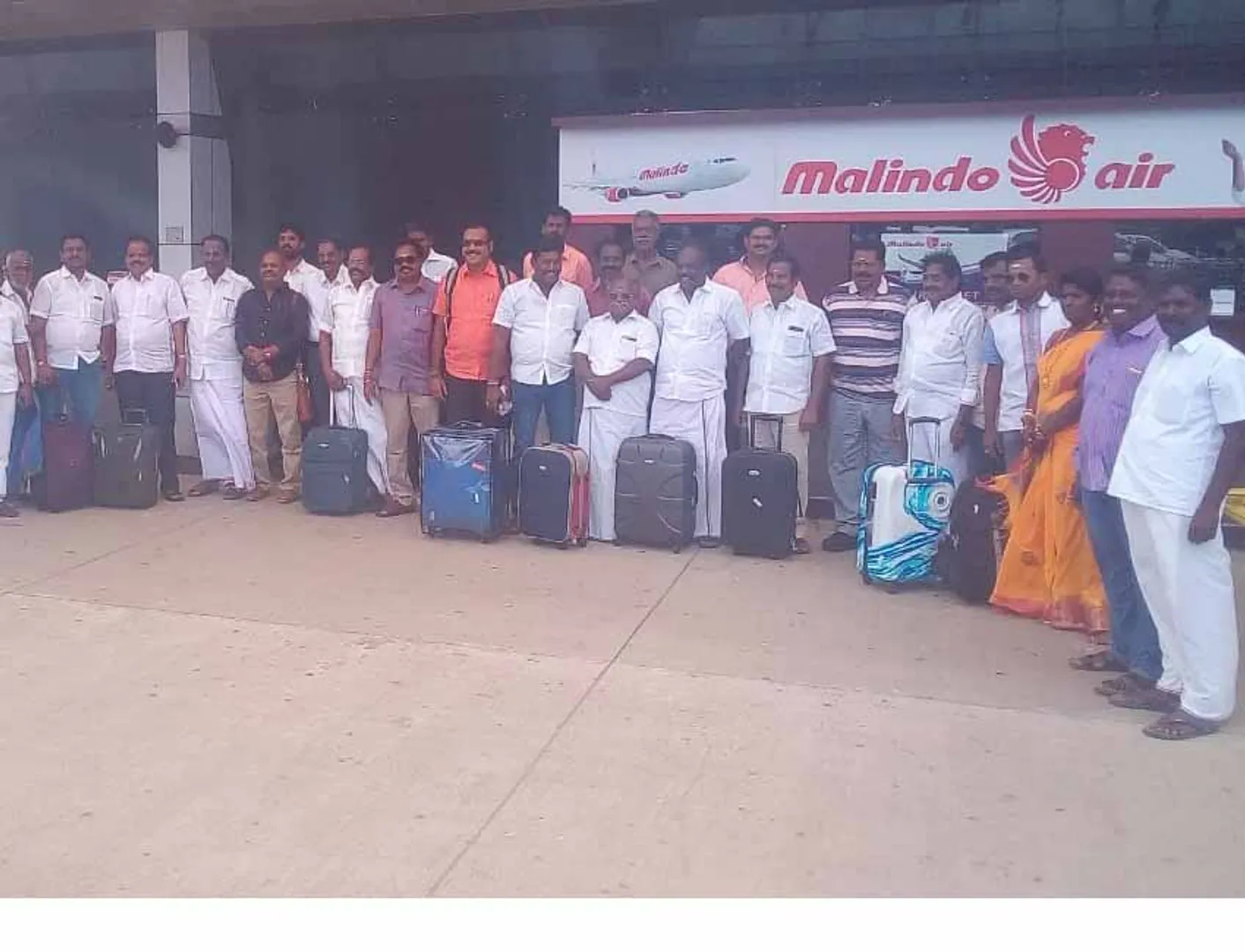 Shocked Tiruchi ministers!